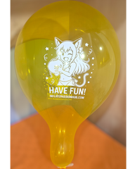 14-18 inch Cattex Crystal balloons have fun girl looner
