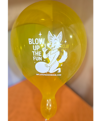 14-18 inch Cattex Crystal balloons blow up the fun wolf looner