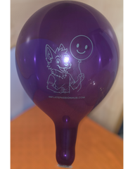 18 inch Cattex Crystal balloons wolf looner