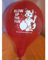 14-18 inch Cattex Crystal balloons blow up the fun wolf looner