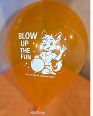 14-18 inch Cattex Crystal balloons blow up the fun wolf looner