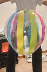 Pantalones cortos inflables de playa de PVC de 28 pulgadas