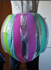 Pantalones cortos inflables de playa de PVC de 28 pulgadas