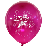 14-18-24 Luna Rebel Girl Cattex Crystal Balloon