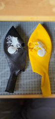 1 pcs 24 inch donut sph balloons mira cat girl hand made