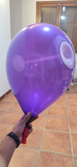 1 Stück 18 Zoll Geo SPH4YOU Ballons Logo mit Tunnel transparent