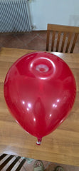 1 pcs 24 inch geo sph balloons with tunnel clear hand made