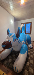 Husky inflable de 244 cm con refuerzo para soldar