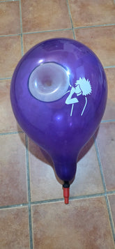 1 pcs 18 inch geo SPH4YOU balloons logo with tunnel clear