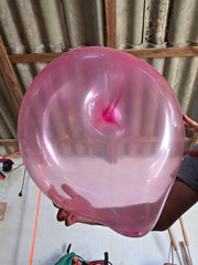 1 pcs 18 inch sph balloons hand made double dip short neck