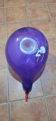 1 Stück 18 Zoll Geo SPH4YOU Ballons Logo mit Tunnel transparent
