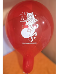 14-18 inch mira cat girl Cattex Crystal balloons i love balloons looner
