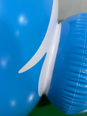PREORDER Inflatable Husky 244cm Ride-On with overlapping Welds New version
