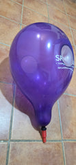1 Stück 18 Zoll Geo SPH4YOU Ballons Logo mit Tunnel transparent