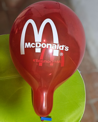 25 unidades de Cattex Crystal McDonald's Looners de 18 pulgadas